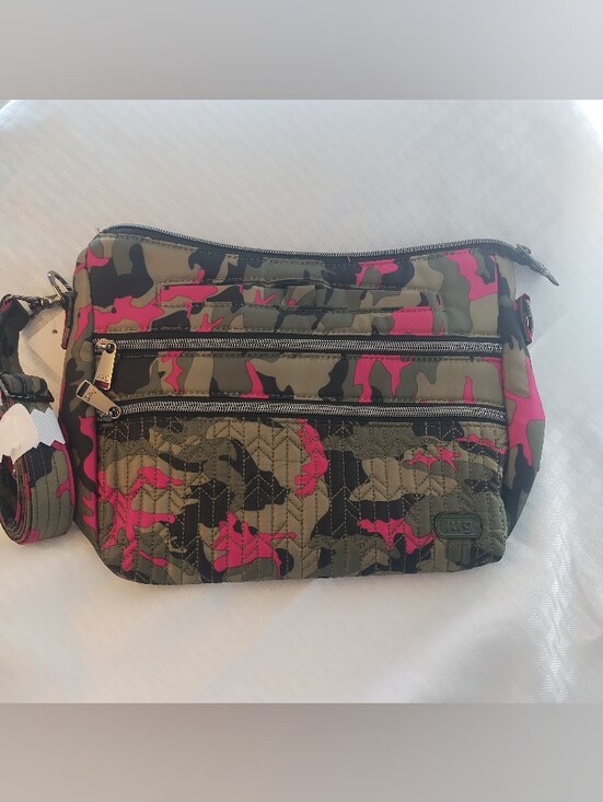 lug Handbags - NWT LUG Slider cross body bag Camo Orchid